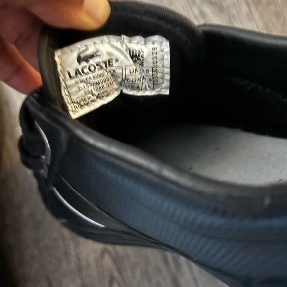 Lacoste Black Leather Shoes - Picture 3 of 3